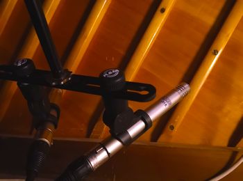 A Louis Zwicki Pianette miced with a stereo pait of AKG C451E