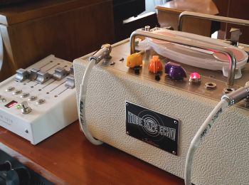 Chase Bliss Audio & Meris CXM 1978 reverb and a Fulltone Tube Tape Echo delay