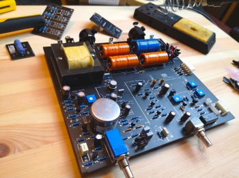 Partly populated circuit board