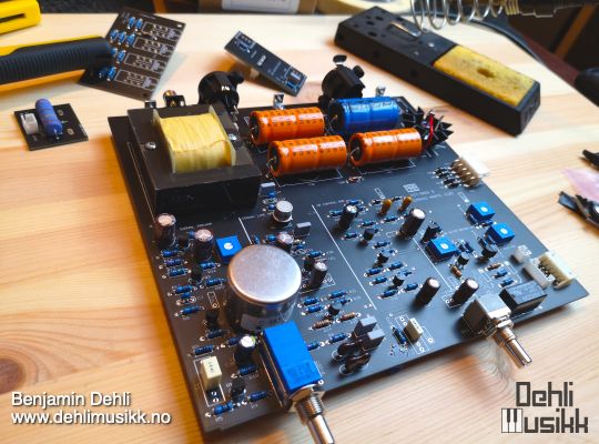 Partly populated circuit board