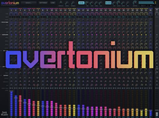 Overtonium user interface