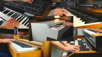 A Mellotron M4000D being played