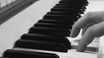A Mellotron M4000D with a custom M400 cabinet and a Korg microSAMPLER on top being played