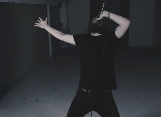 Snapshot from the music video for "Deadlock" by Haunted By Silhouettes