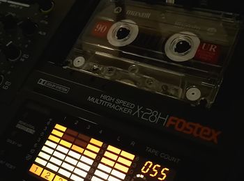 Fostex 4-track tape recorder