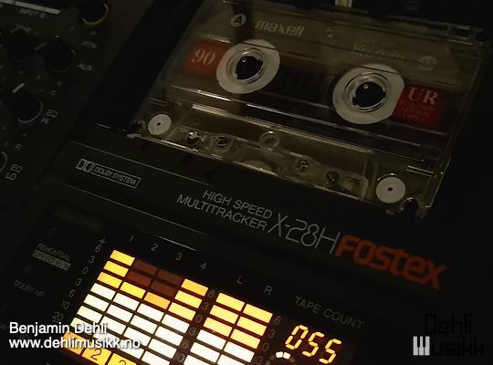 Fostex 4-track tape recorder
