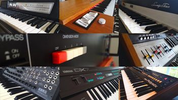 Roland Dimension D, electric pianos and synthesizers