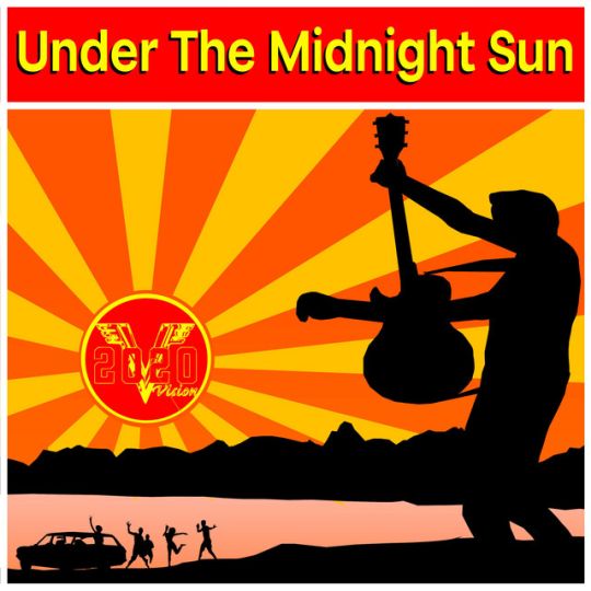 Album cover for Under the Midnight Sun by 2020 Vision