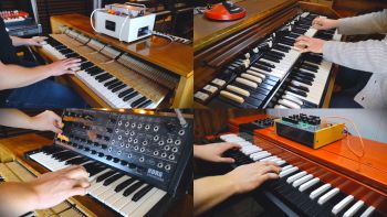 Louis Zwicki Pianette, Hammond C3, Korg MS-20 and Dreadbox Erebus v2