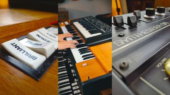 Hohner Clavinet D6 and Roland SH-09