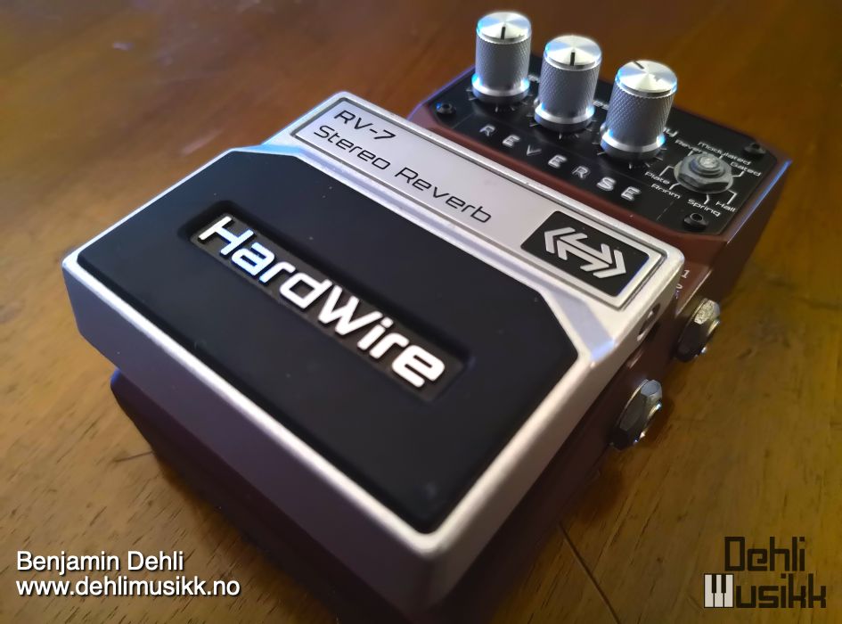 HardWire RV-7 ステレオリバーブ HardWire RV-7 Stereo Reverb Overview